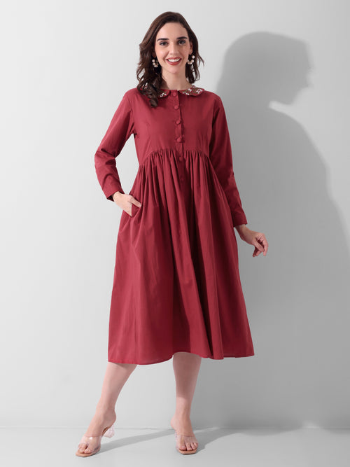 Ember Blossom Midi