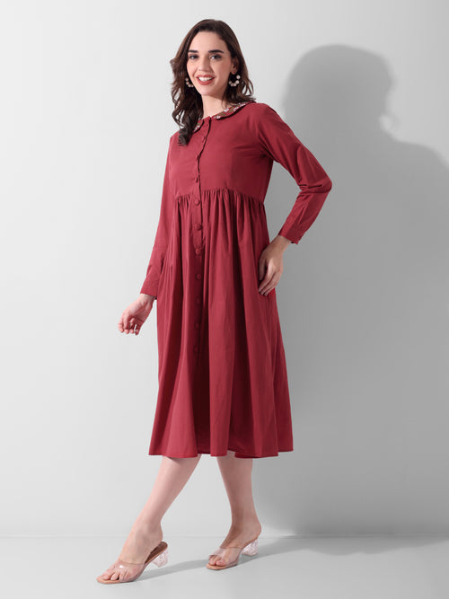 Ember Blossom Midi