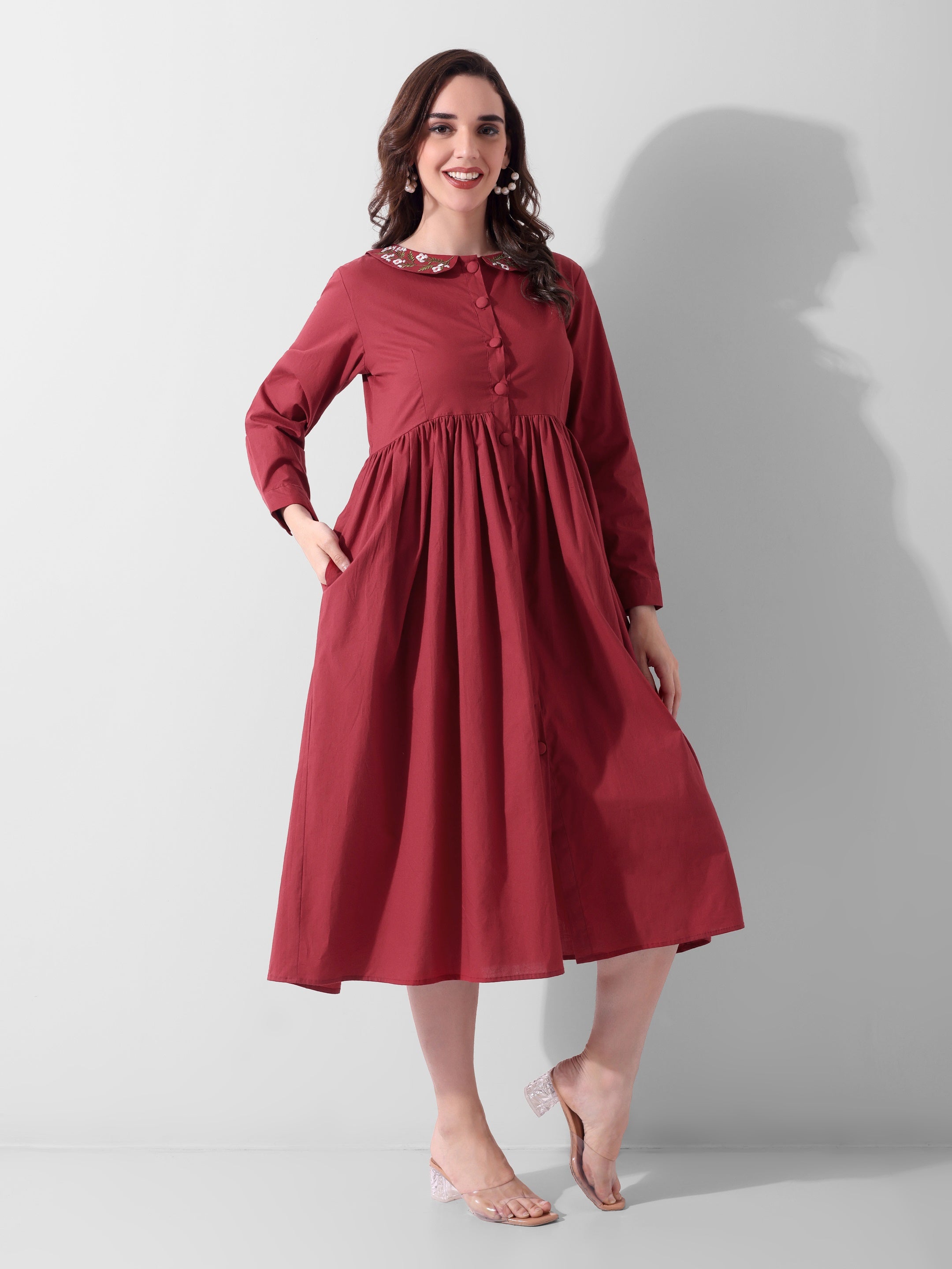 Ember Blossom Midi