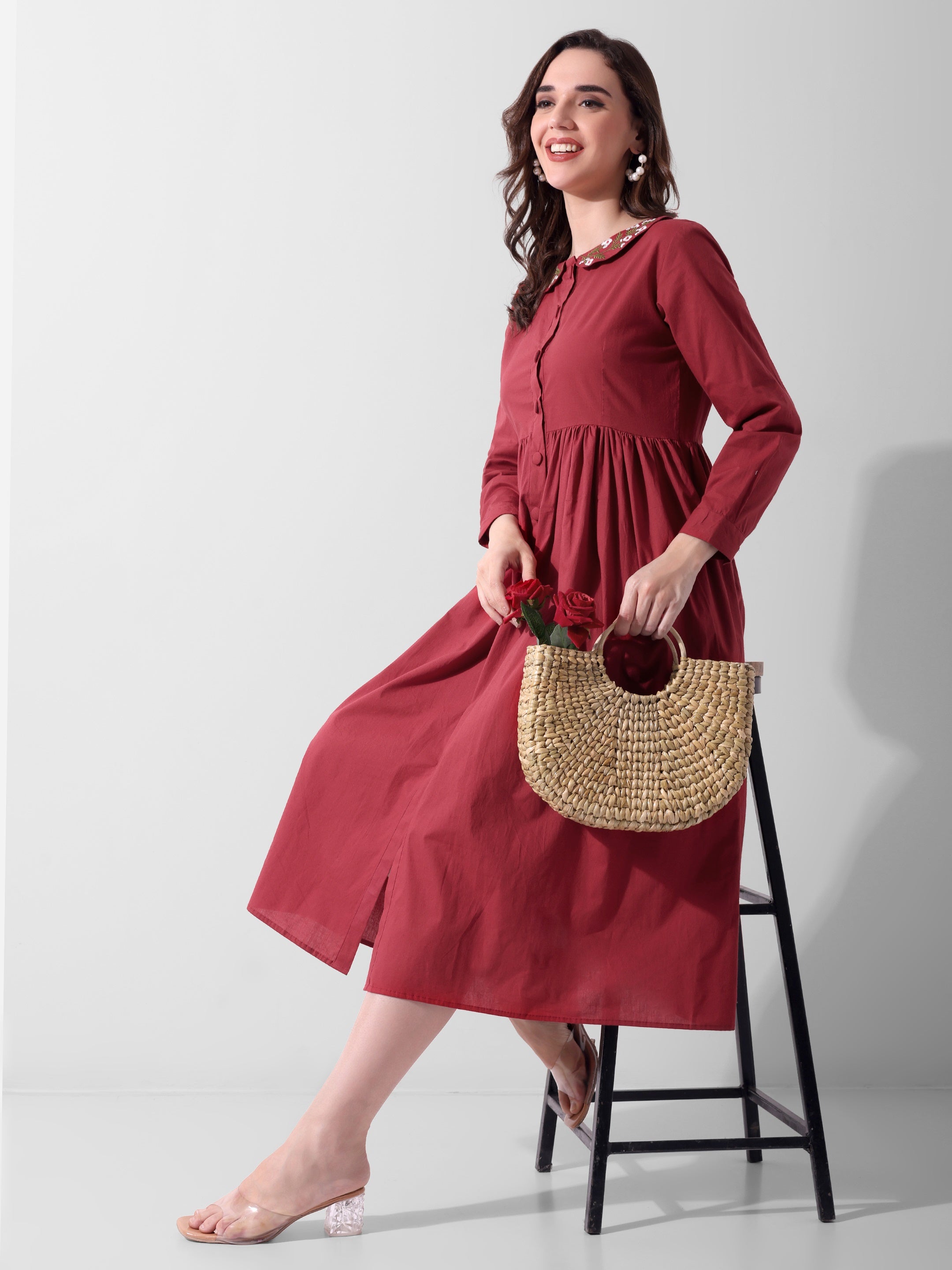 Ember Blossom Midi